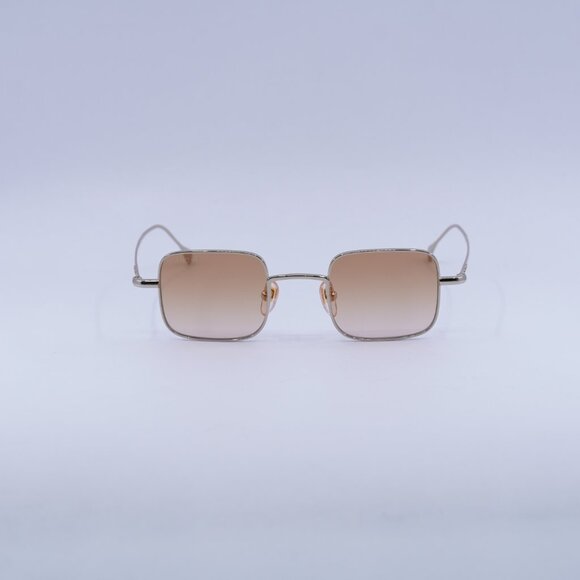 Gucci GG1813S 004 Sunglasses Gold Rectangle Frame, Orange to Pink Lenses main image 10